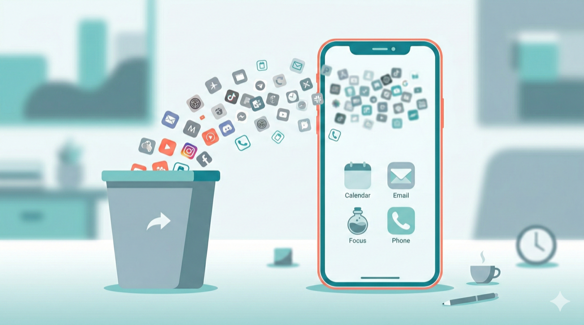 Digital Minimalism: Declutter Your Digital Life to Boost Productivity