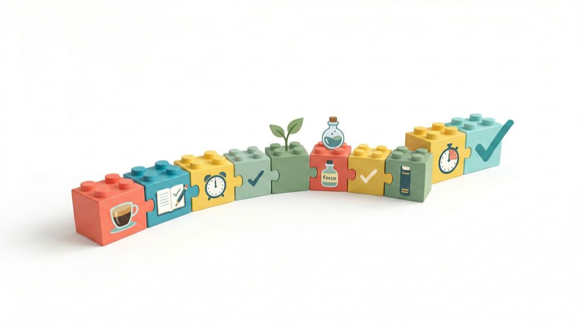 Habit Stacking: Build Productive Habits That Actually Stick